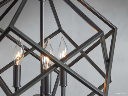 Geode Polygonal Contour Pendant Light