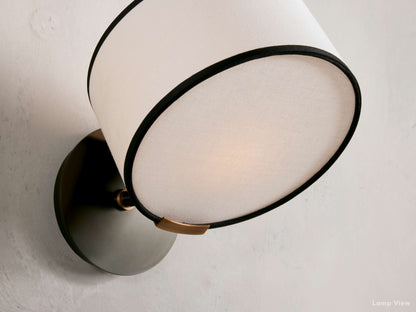 Daphne Textile Shade Wall Sconce