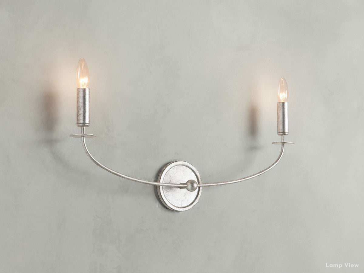 Arnett Bowed Profile Wall Sconce