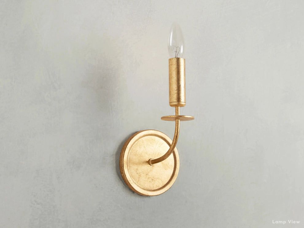 Arnett Bowed Profile Wall Sconce