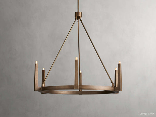 Emmet Heritage Crafted Round Chandelier