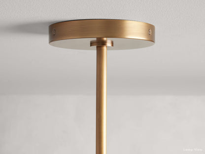 Mandoza Frothy Glass Round Chandelier