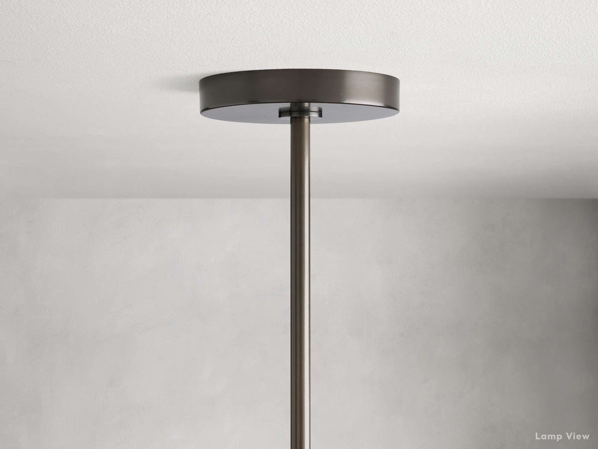 Mandoza Frothy Glass Round Chandelier