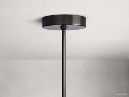Mandoza Frothy Glass Round Chandelier