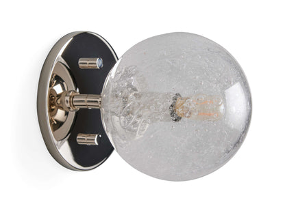 Mandoza Frothy Glass Wall Sconce