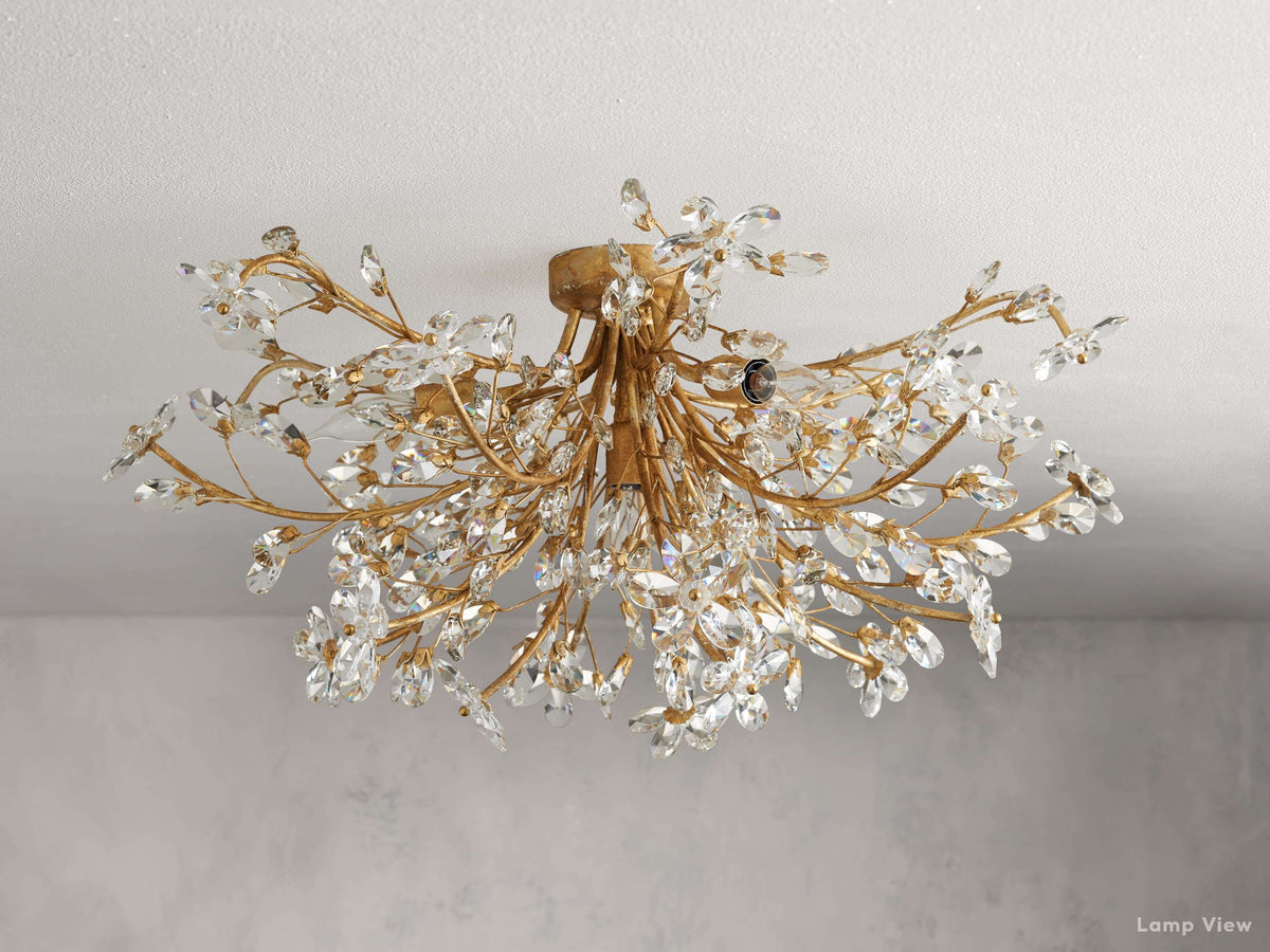 Fiore Bloom Leaf Flush Mount