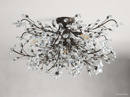 Fiore Bloom Leaf Flush Mount