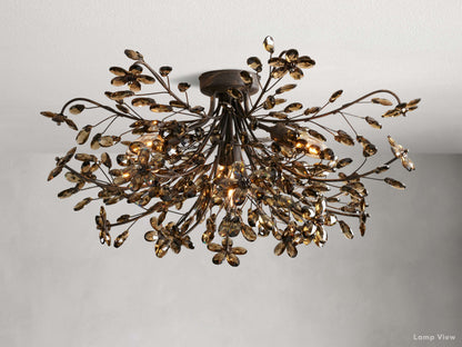 Fiore Bloom Leaf Flush Mount
