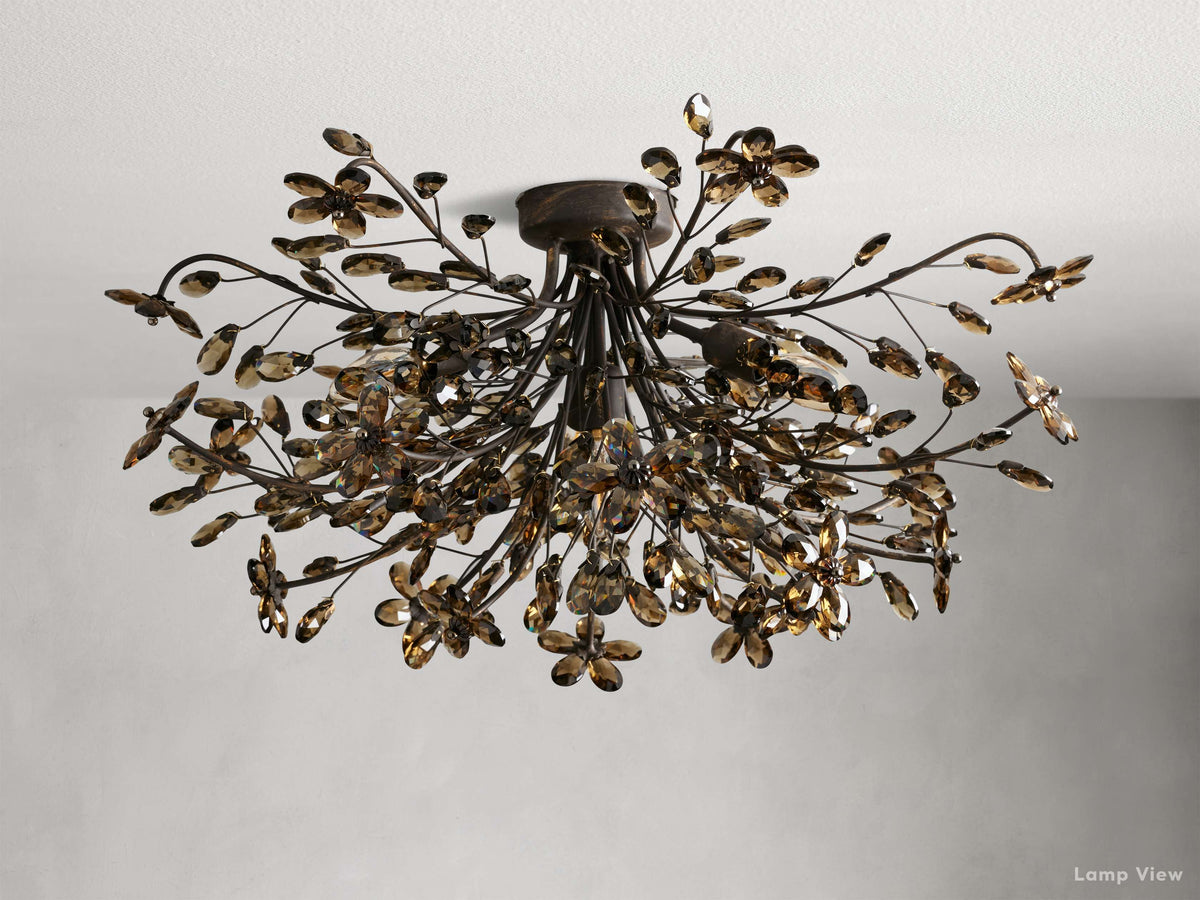 Fiore Bloom Leaf Flush Mount