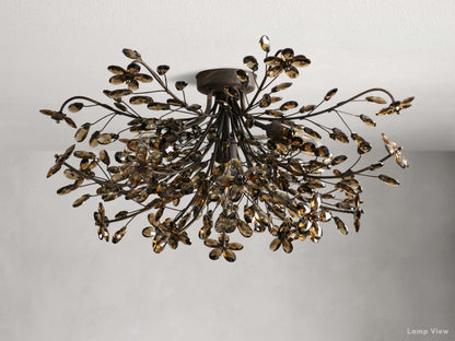 Fiore Bloom Leaf Flush Mount