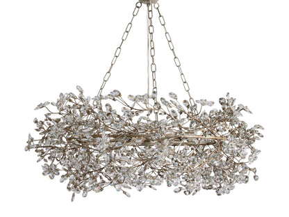 Fiore Twig Crystal Crown Chandelier