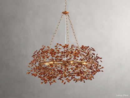 Fiore Twig Crystal Crown Chandelier