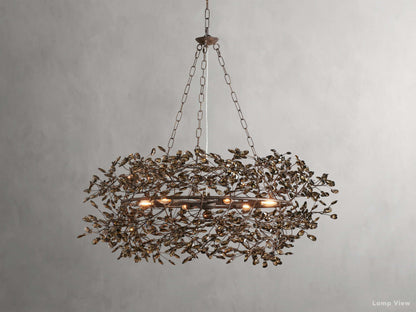 Fiore Twig Crystal Crown Chandelier