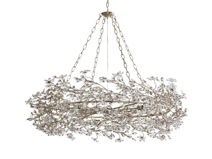 Fiore Twig Crystal Crown Chandelier