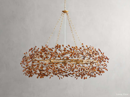 Fiore Twig Crystal Crown Chandelier