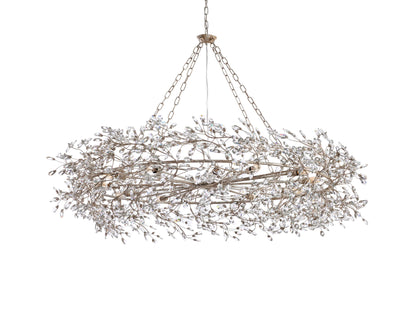 Fiore Twig Crystal Crown Chandelier