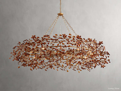 Fiore Twig Crystal Crown Chandelier