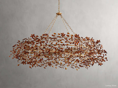 Fiore Twig Crystal Crown Chandelier