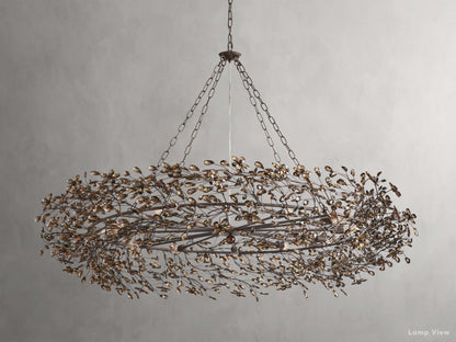 Fiore Twig Crystal Crown Chandelier