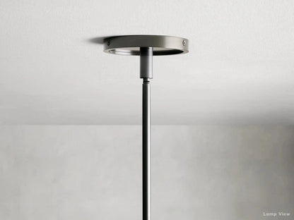 Theron Bell Glass Linear Chandelier