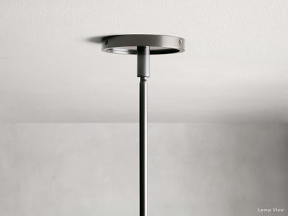 Theron Bell Glass Round Chandelier