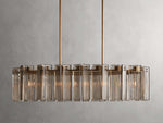 Delsie Glass Oval Chandelier