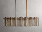 Delsie Glass Oval Chandelier