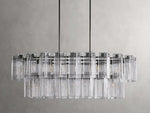 Delsie Glass Oval Chandelier