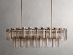 Delsie Glass Oval Chandelier