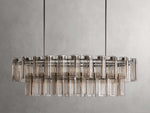 Delsie Glass Oval Chandelier