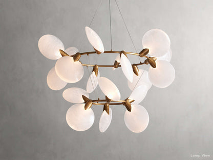 Lyla Floral Glow Two-Tier Chandelier