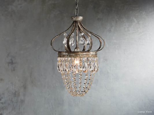 Fotini Crystal Accent Round Chandelier