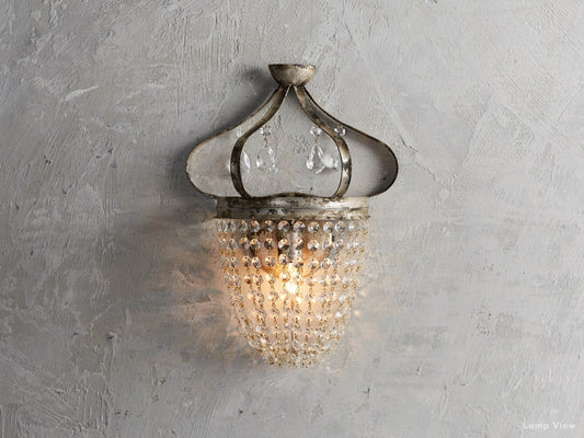 Fotini Crystal Accent Wall Sconce