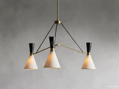 Ramsey Muted Diffusion Round Chandelier