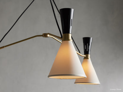 Ramsey Muted Diffusion Round Chandelier