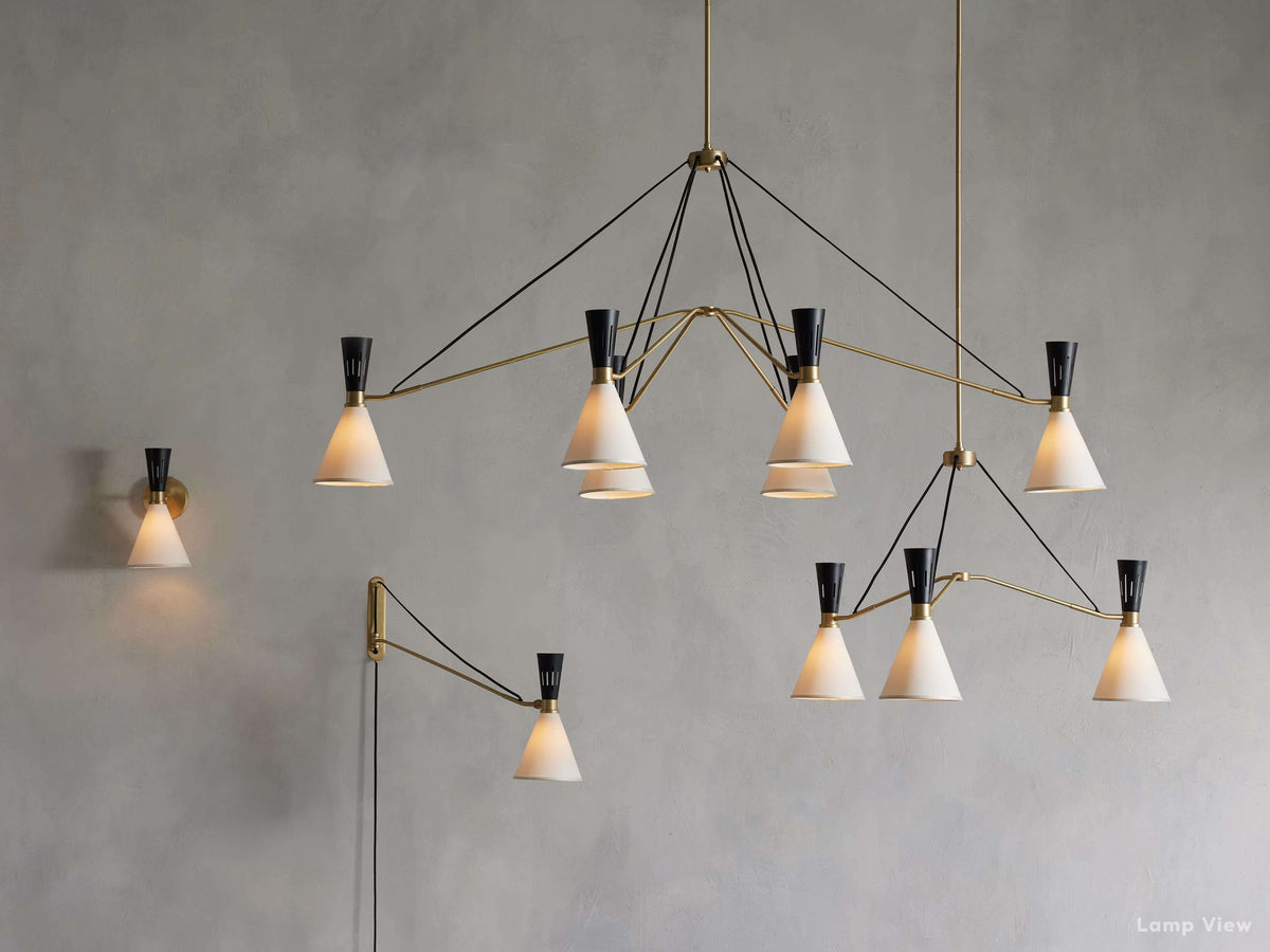 Ramsey Muted Diffusion Round Chandelier