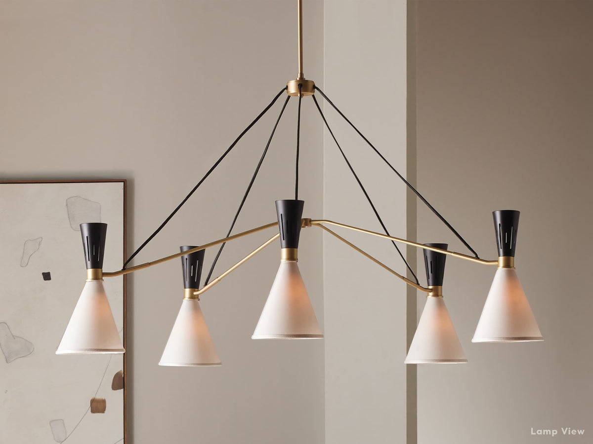 Ramsey Muted Diffusion Round Chandelier