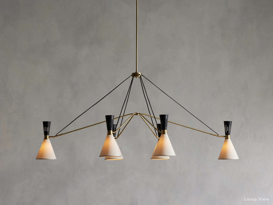 Ramsey Muted Diffusion Linear Chandelier