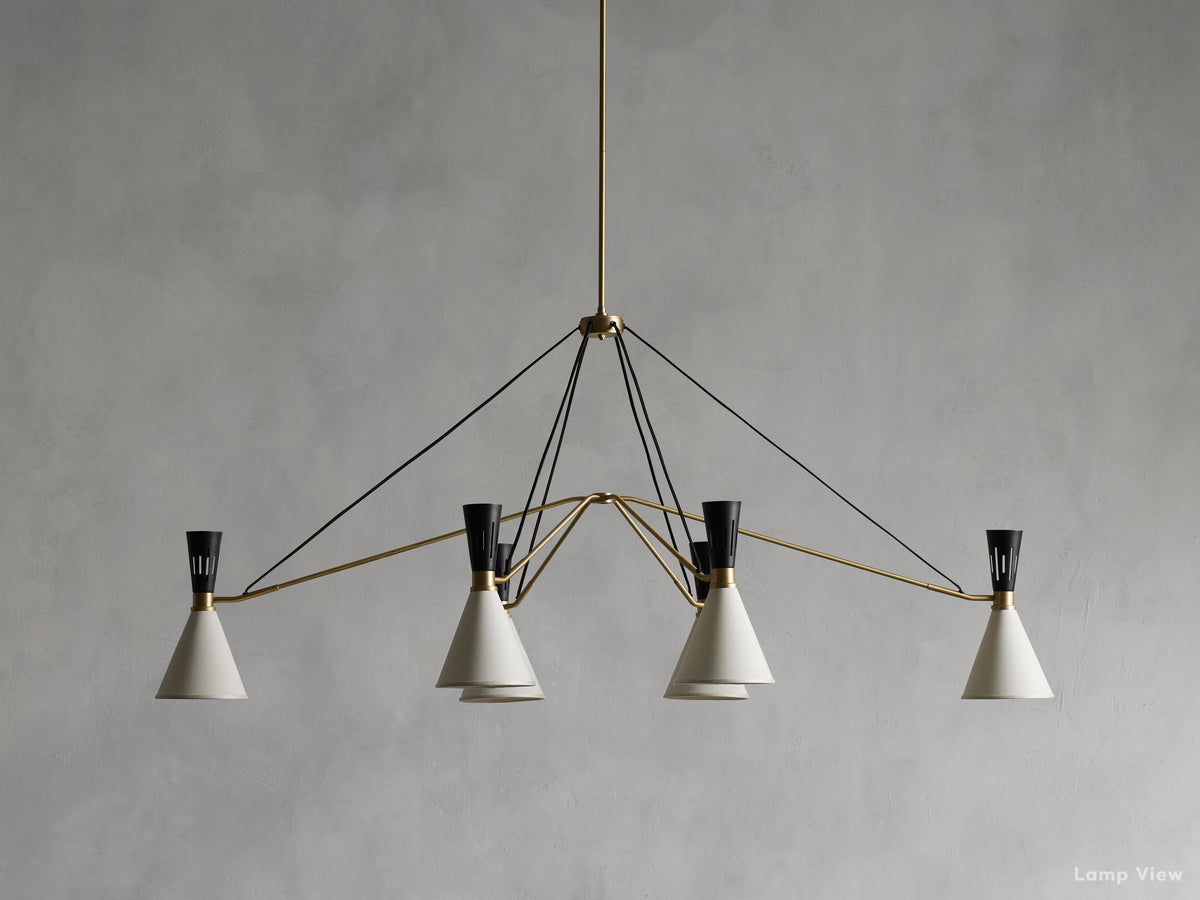 Ramsey Muted Diffusion Linear Chandelier