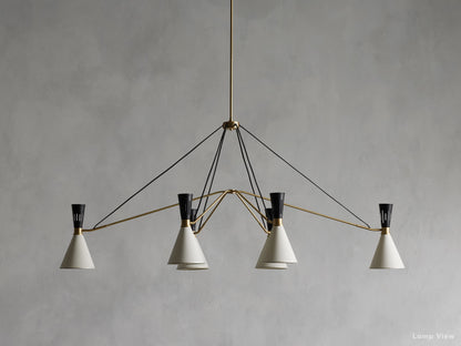 Ramsey Muted Diffusion Linear Chandelier