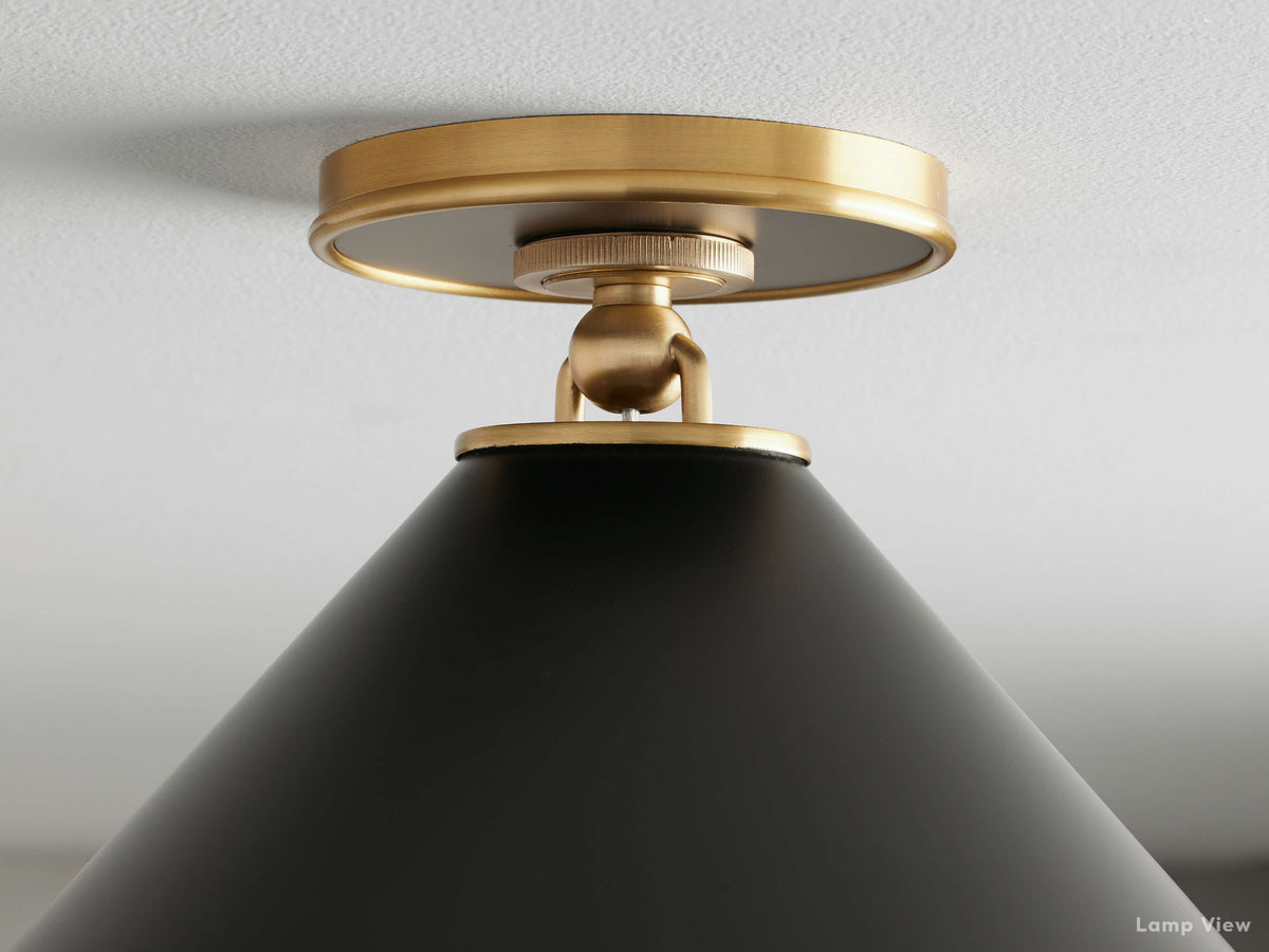Arno Dual Tone Flush Mount