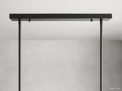 Roscoe Sputnik Glass Linear Chandelier