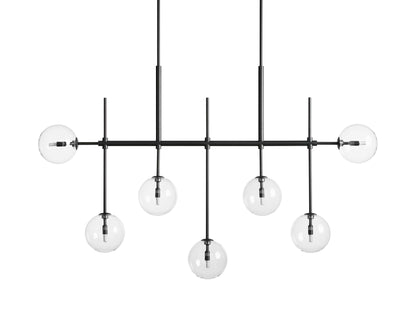 Roscoe Sputnik Glass Linear Chandelier