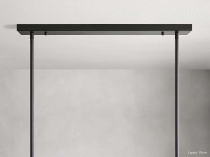 Roscoe Sputnik Glass Linear Chandelier