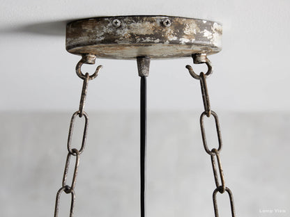 La Cage Framed Crystal Rectangular Chandelier