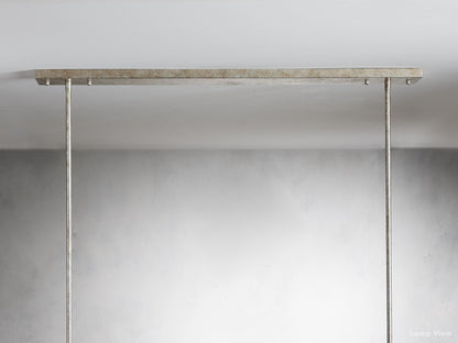 Cameron Historic Selenite Rectangular Chandelier