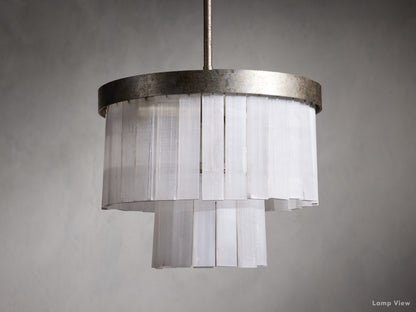 Cameron Historic Selenite Pendant Light