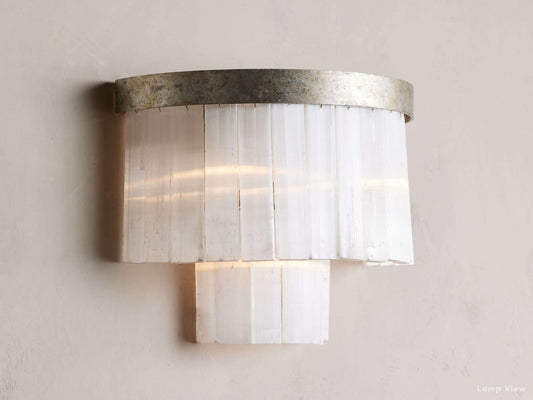 Cameron Historic Selenite Wall Sconce