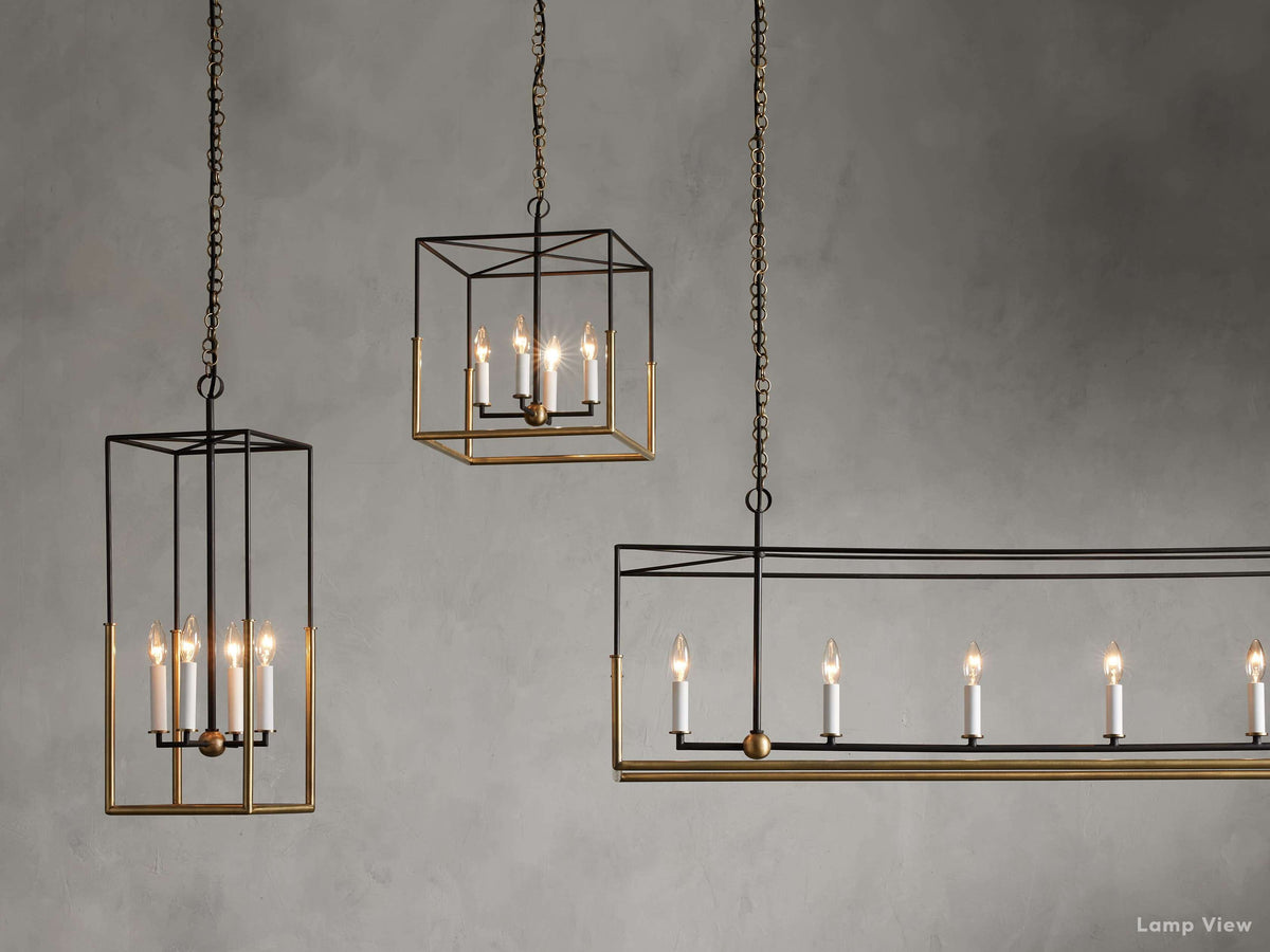 Holt Sleek Boxy Pendant Light