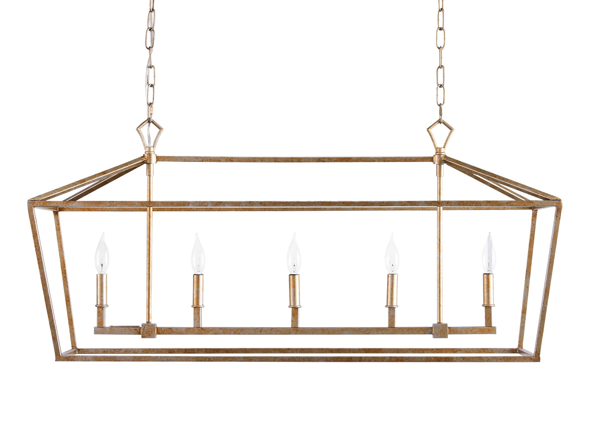 Garnet Rectangular Chandelier